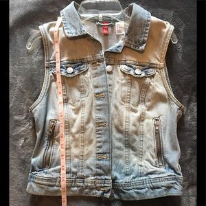 H&M EUC jean vest